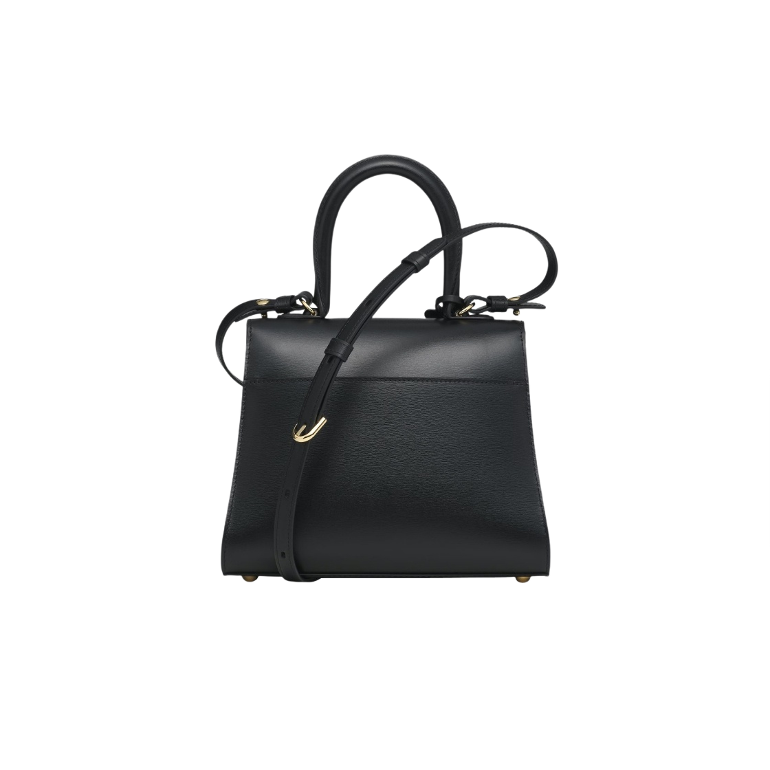 델보 브리앙 PM 박스 카프 실크 블랙(Delvaux Brillant PM Box Calf Black) - 4