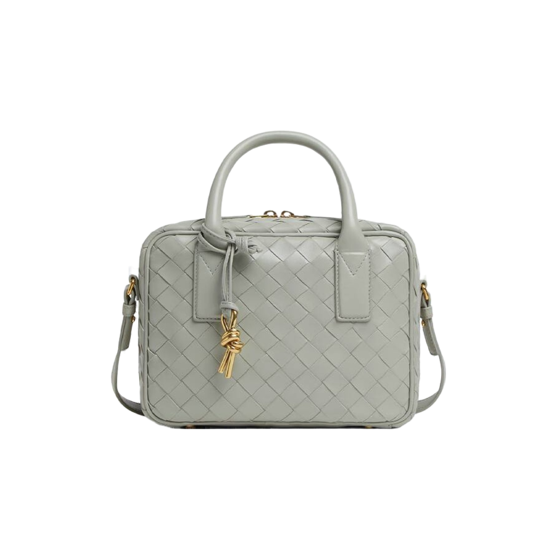 776736VCPP11557 Bottega Veneta Small Getaway Agate Grey - 대표 이미지 #1