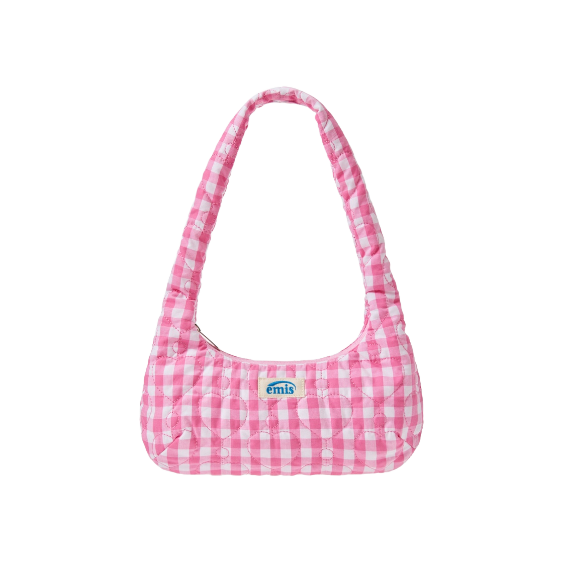 ☆EMIS☆HEART QUILTED SHOULDER BAG 韓国発 大人気 이미스 하트 퀼티드 숄더백 피치 | Emis | KREAM