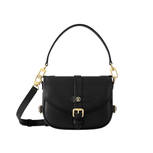 Louis Vuitton Saumur BB Epi Black