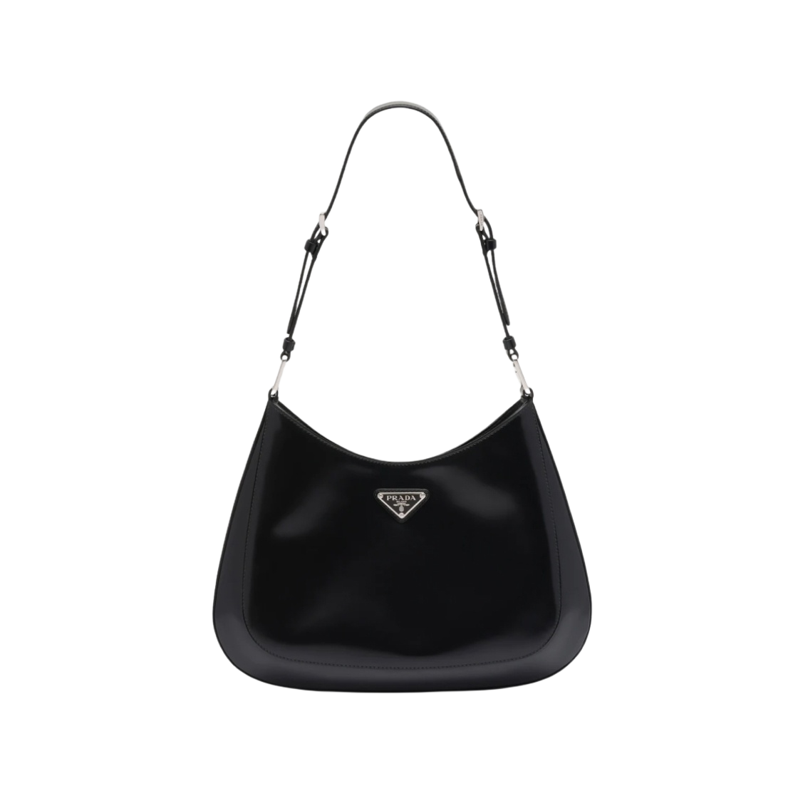 프라다 클레오 브러쉬드 레더 숄더백 블랙(Prada Cleo Brushed Leather Shoulder Bag Black) - 1