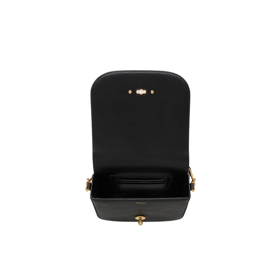 멀버리 스몰 클래식 그레인 스몰 달리 사첼 블랙(Mulberry Small Classic Grain Small Darley Satchel Black) - 4
