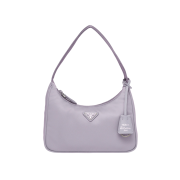 Prada Re-Edition 2000 Re-Nylon Mini Shoulder Bag Wisteria