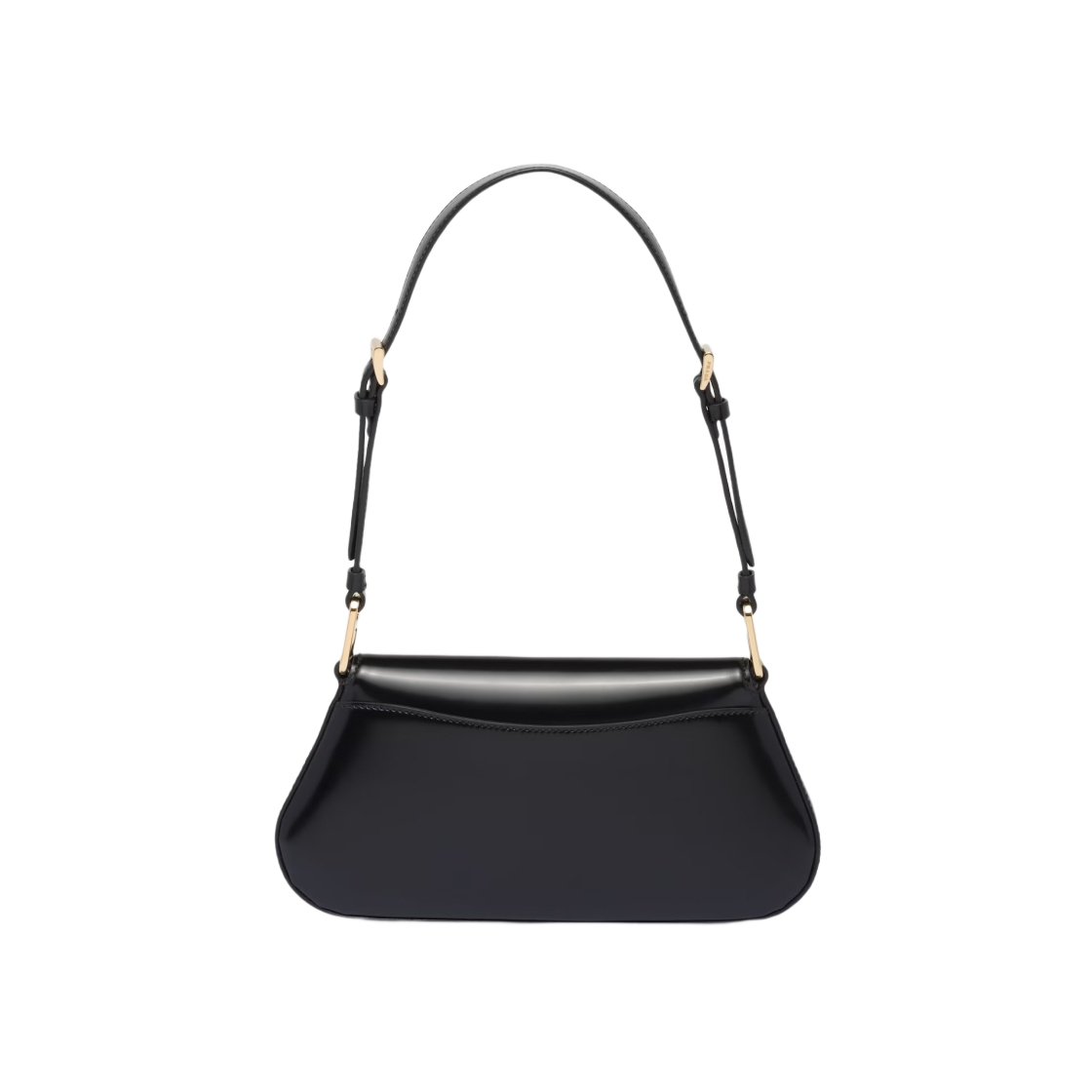 프라다 브러쉬드 레더 숄더백 블랙(Prada Brushed Leather Shoulder Bag Black) - 3