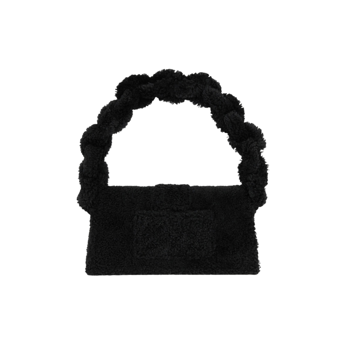 자크뮈스 르 밤비두 셔링 플랩백 블랙(Jacquemus Le Bambidou Shearling Flap Bag Black) - 2