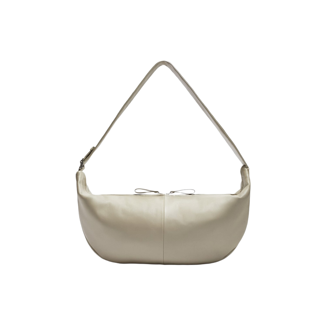 자라 레더 숄더백 크림 화이트(Zara leather Shoulder Bag Cream White)