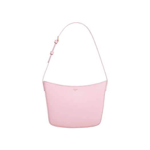 Celine Medium Celine Croque Bag in Shiny Calfskin Pink