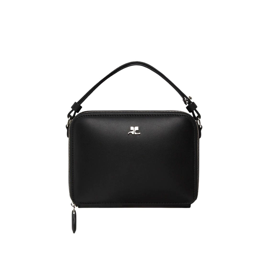 323GSA058CR00109999 Courreges Cloud Leather Bag Black