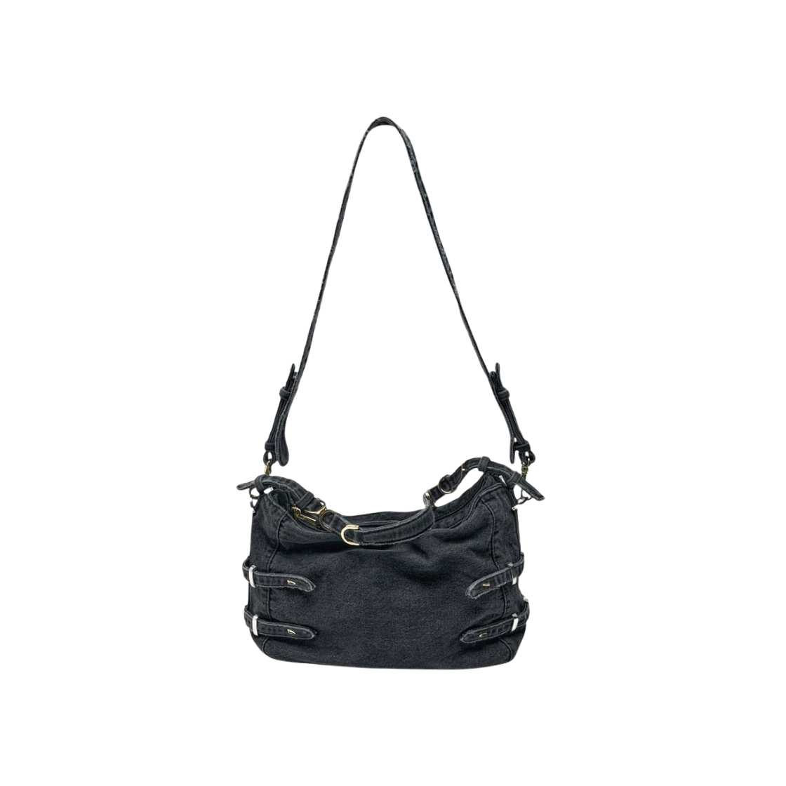 자라 락 데님백 블랙(Zara Rock Denim Bag Black) - 3