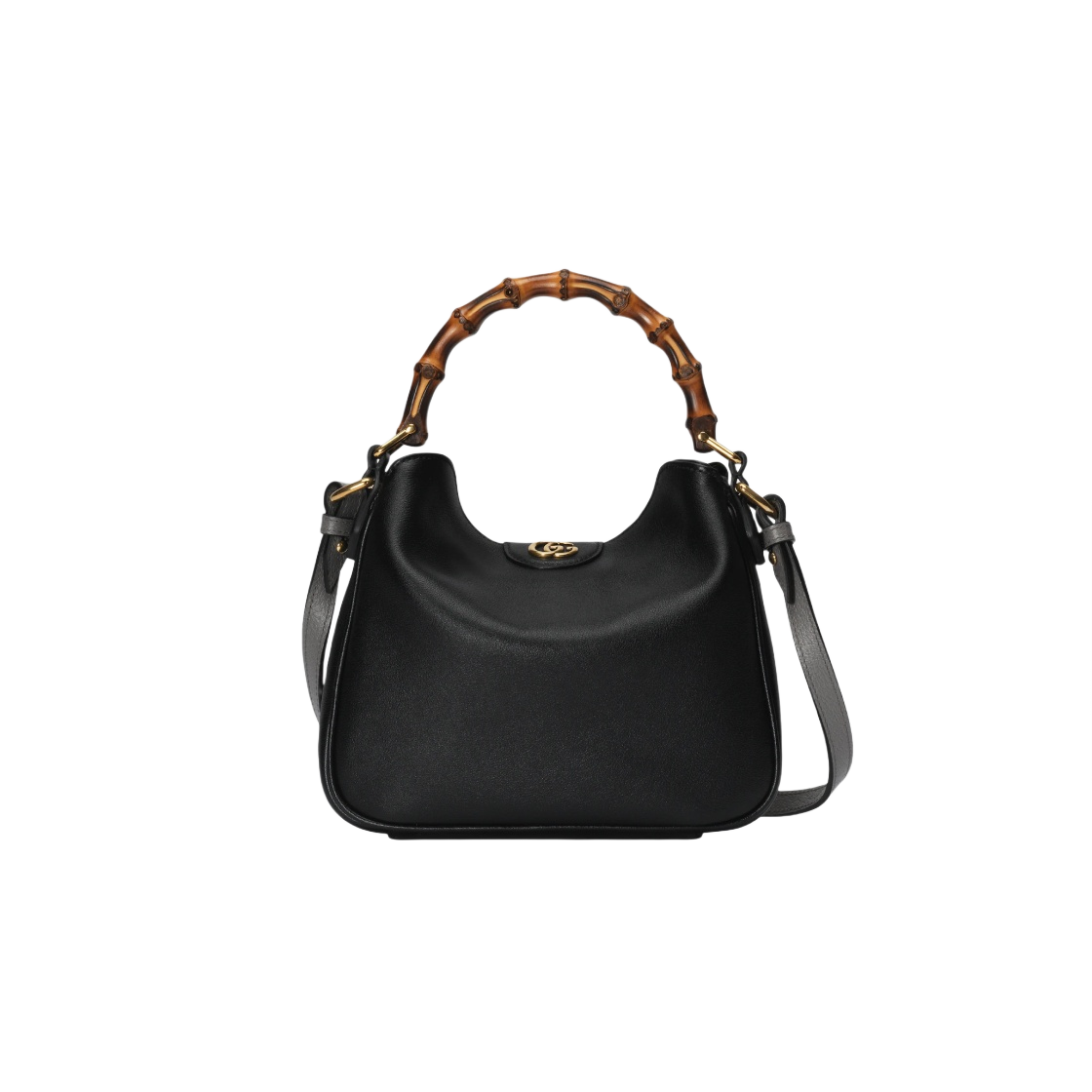 구찌 다이애나 스몰 숄더백 블랙 레더(Gucci Diana Small Shoulder Bag Black Leather) - 1