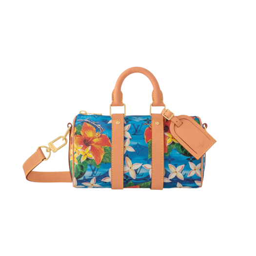 Louis Vuitton Keepall Bandouliere 25 Monogram Bright Blue