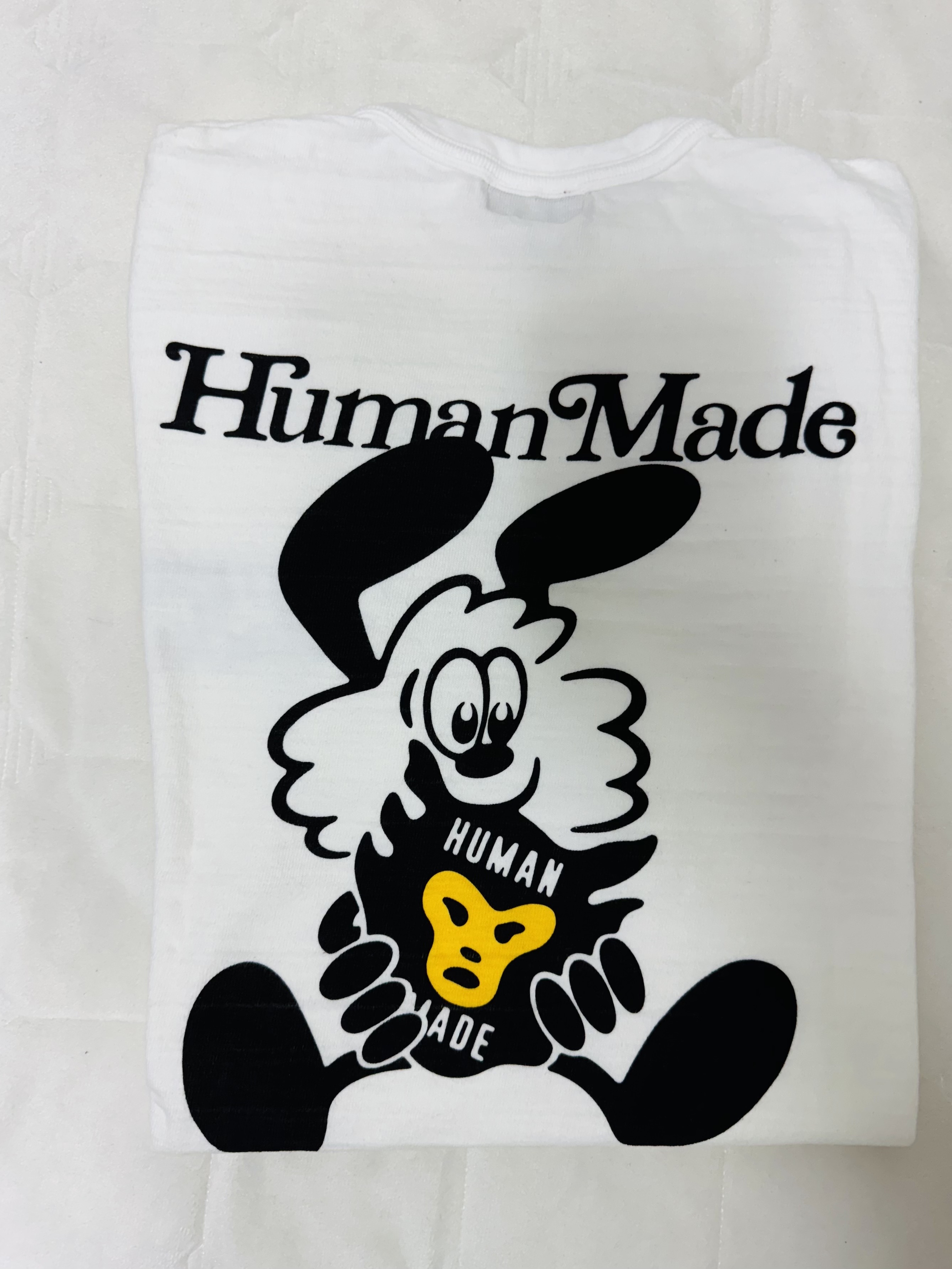 Human Made x Verdy T-Shirt White 착용 스타일
