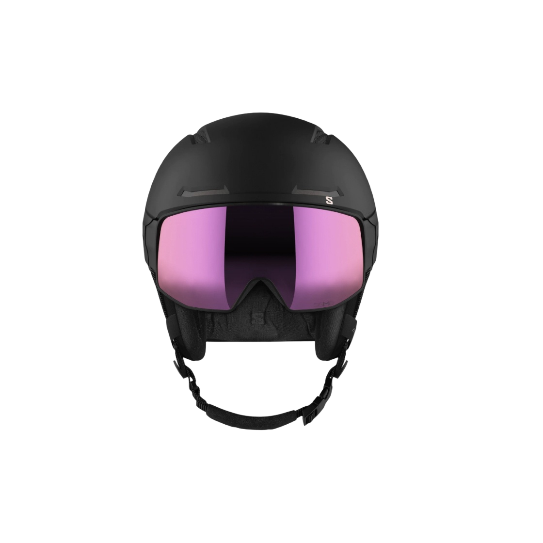 살로몬 드라이버 프로 시그마 밉스 헬멧 블랙 로즈 골드(Salomon Driver Pro Sigma Mips Helmet Black Rose Gold)