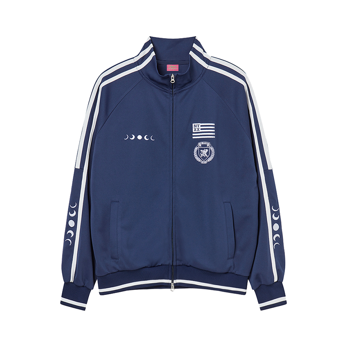 NX25HHJK04NV NYXX Raglan Track Top Navy - 대표 이미지 #1