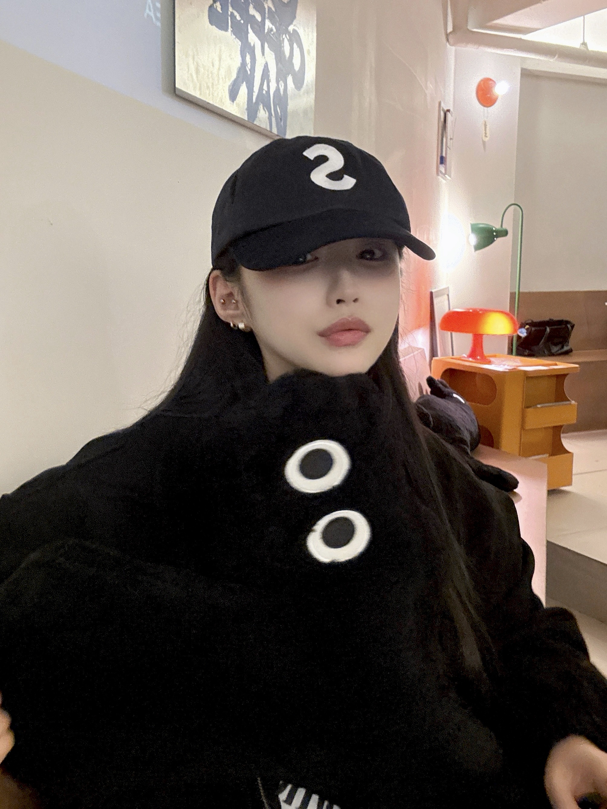 Supreme Boiled Wool S Logo 6-Panel Black - 22FW, Jordan 1 Retro High OG Chicago 2022 착용 스타일 - 4