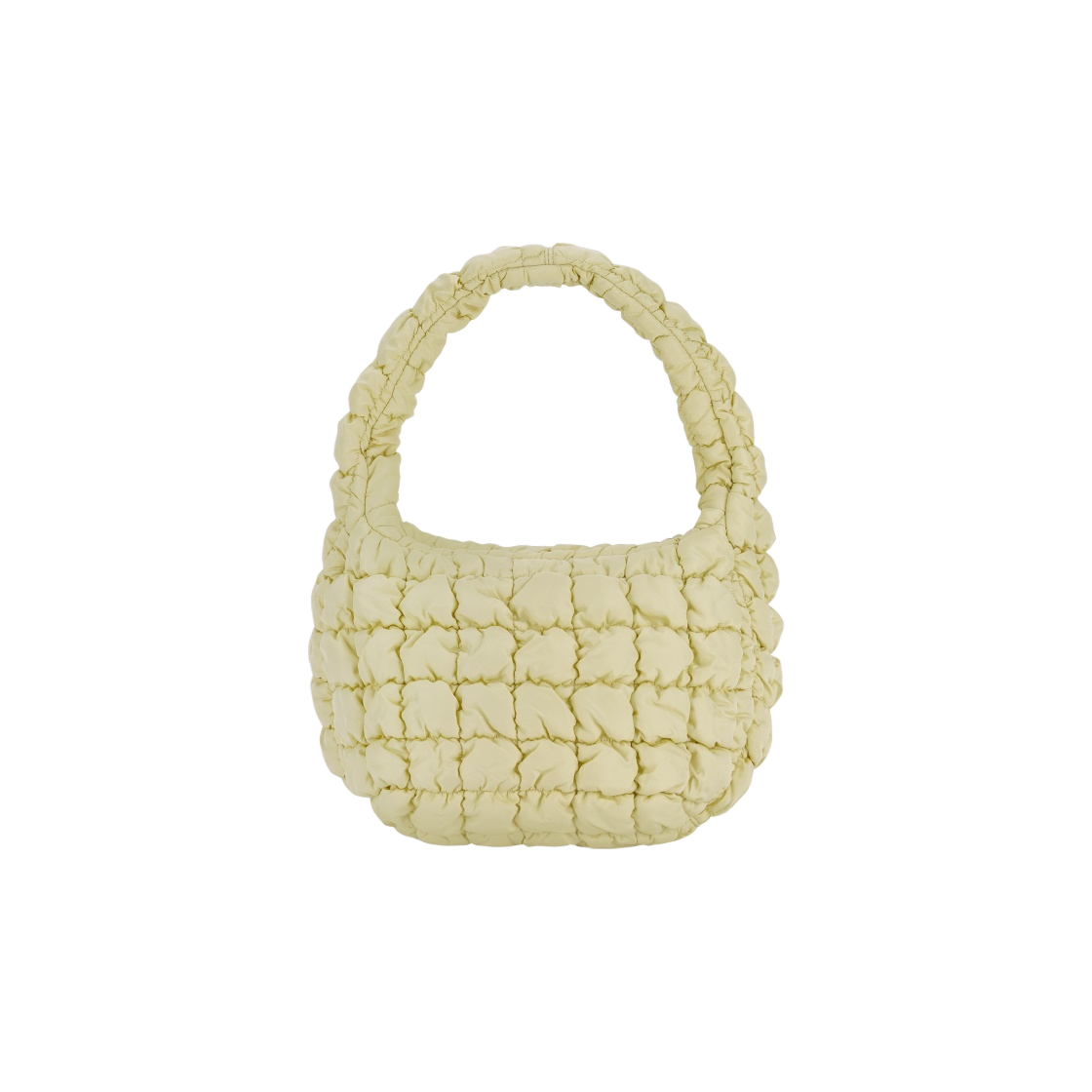 코스 퀼티드 미니백 레몬(COS Quilted Mini Bag Lemon)