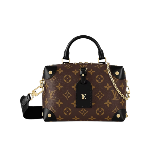 Louis Vuitton Petite Malle Souple Monogram Canvas Black