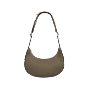 Celine Medium Trekking Ava in Cotton Gabardine Khaki