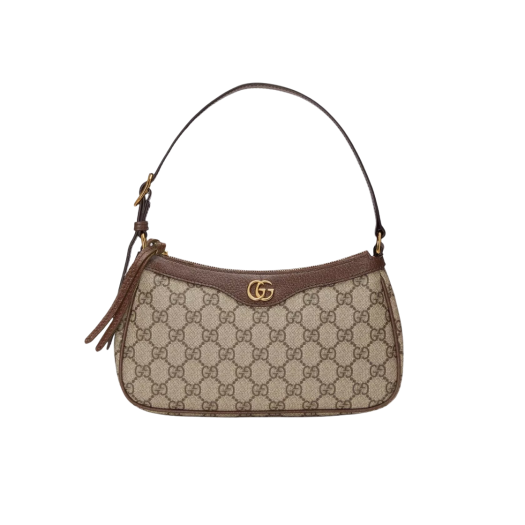 Gucci Ophidia GG Small Handbag Beige Ebony
