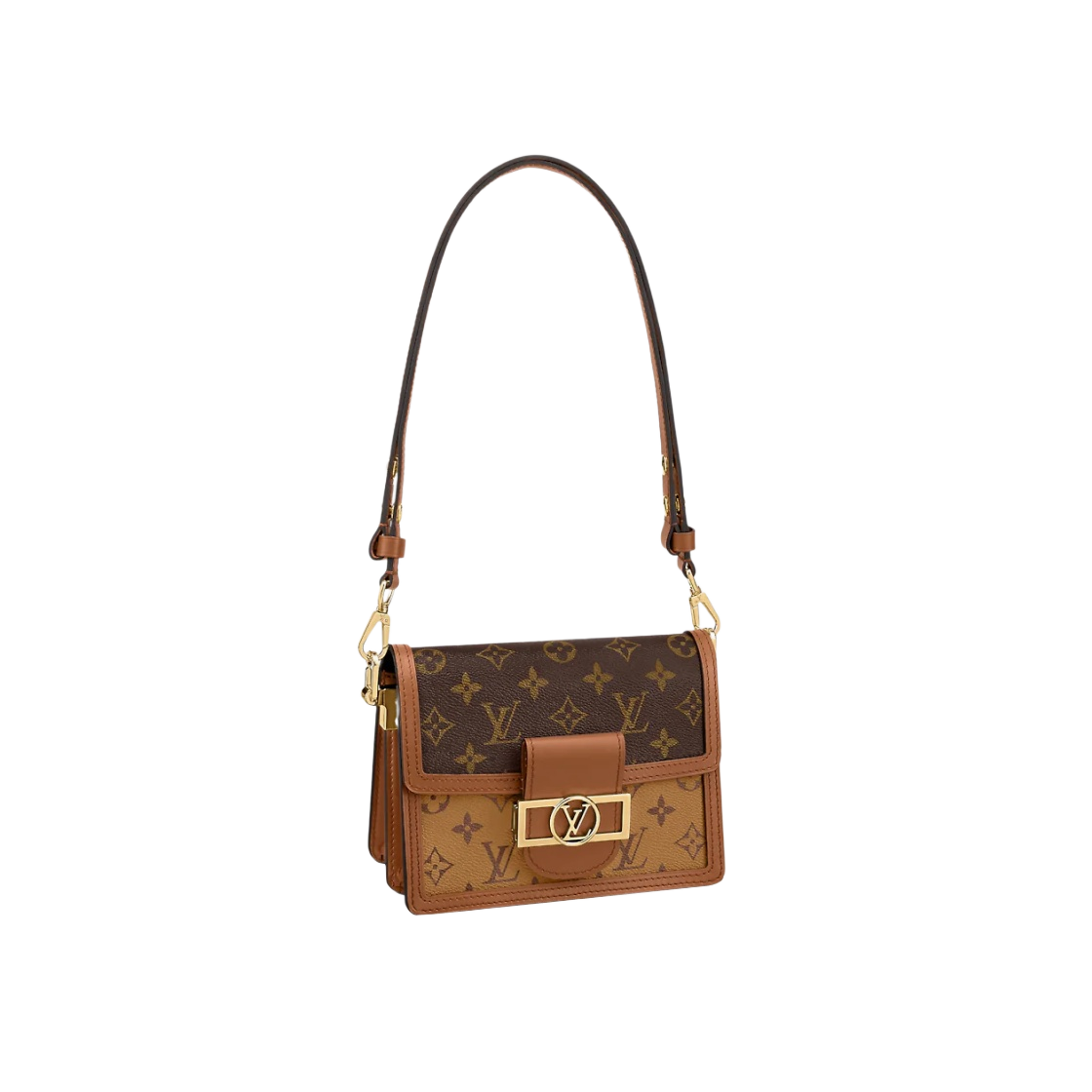 M45959 Louis Vuitton Mini Dauphine Monogram and Monogram Reversed - 대표 이미지 #1