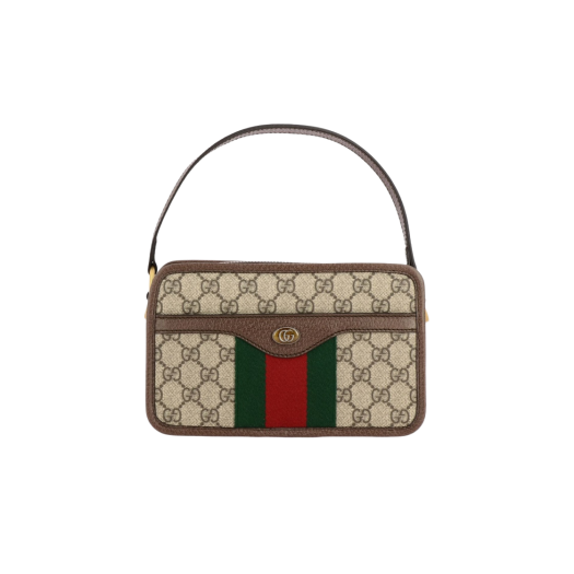 Gucci Ophidia GG Small Shoulder Bag Beige Ebony