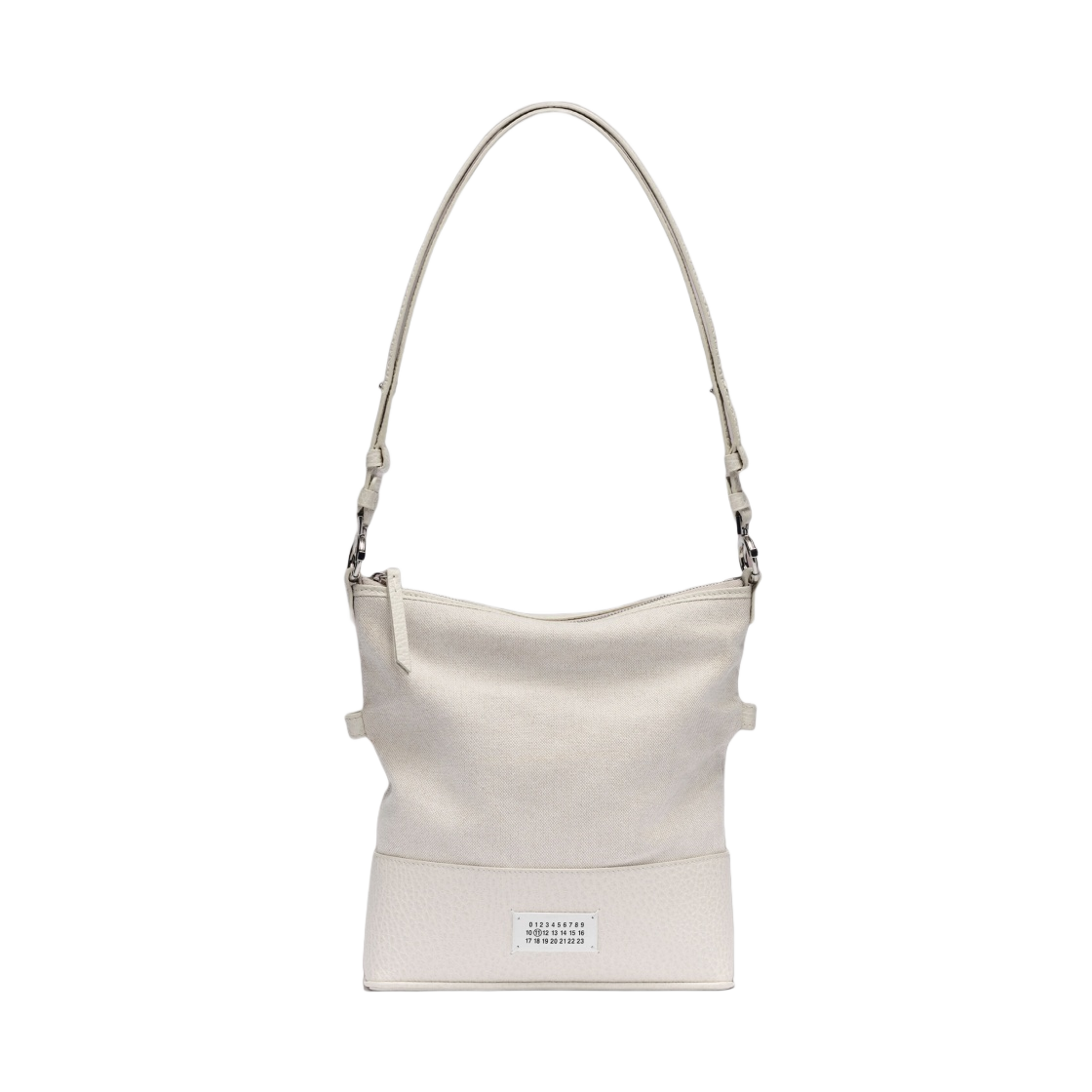 SB1WG0042P4348H9677 Maison Margiela 5AC Hobo Bag Small Light Grey