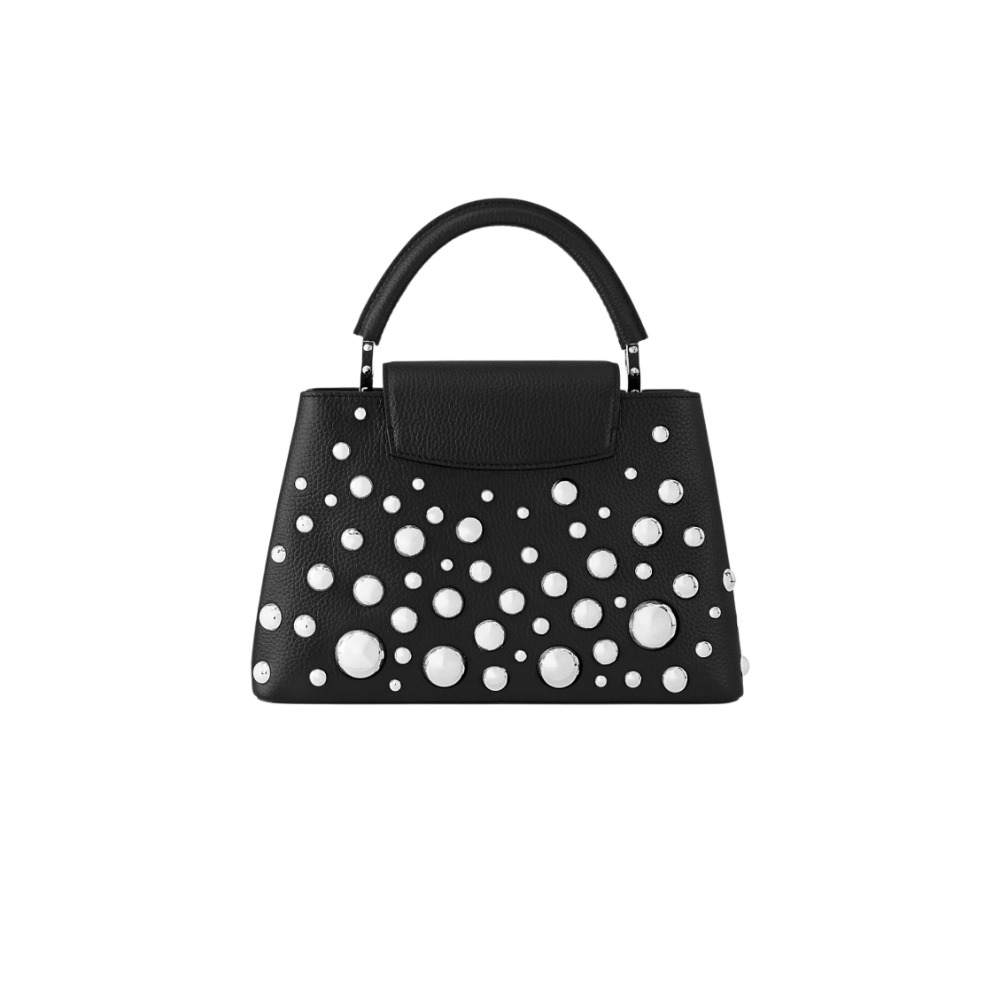 루이비통 x 야요이 쿠사마 카퓌신 MM 블랙(Louis Vuitton x YK Capucine MM Black) - 3