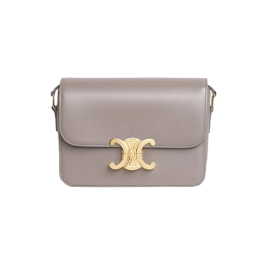 Celine Teen Triomphe Bag in Shiny Calfskin Pebble