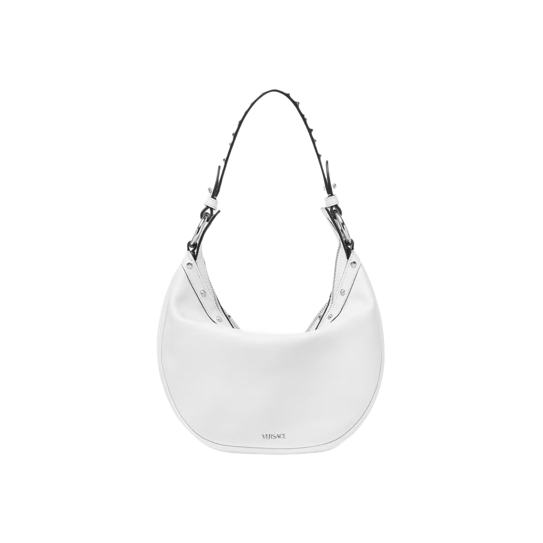 베르사체 리핏 스몰 호보백 화이트(Versace Repeat Small Hobo Bag White) - 2