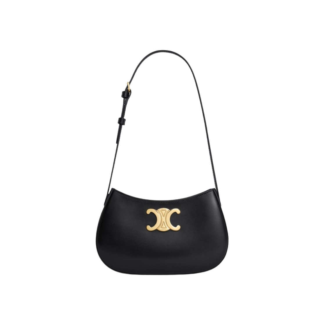 셀린느 카프스킨 미디움 틸리 백 블랙(Celine Medium Tilly Bag in Shiny Calfskin Black)