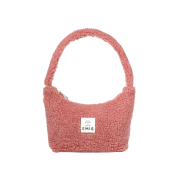 Emis Boucle Hobo Bag Pink