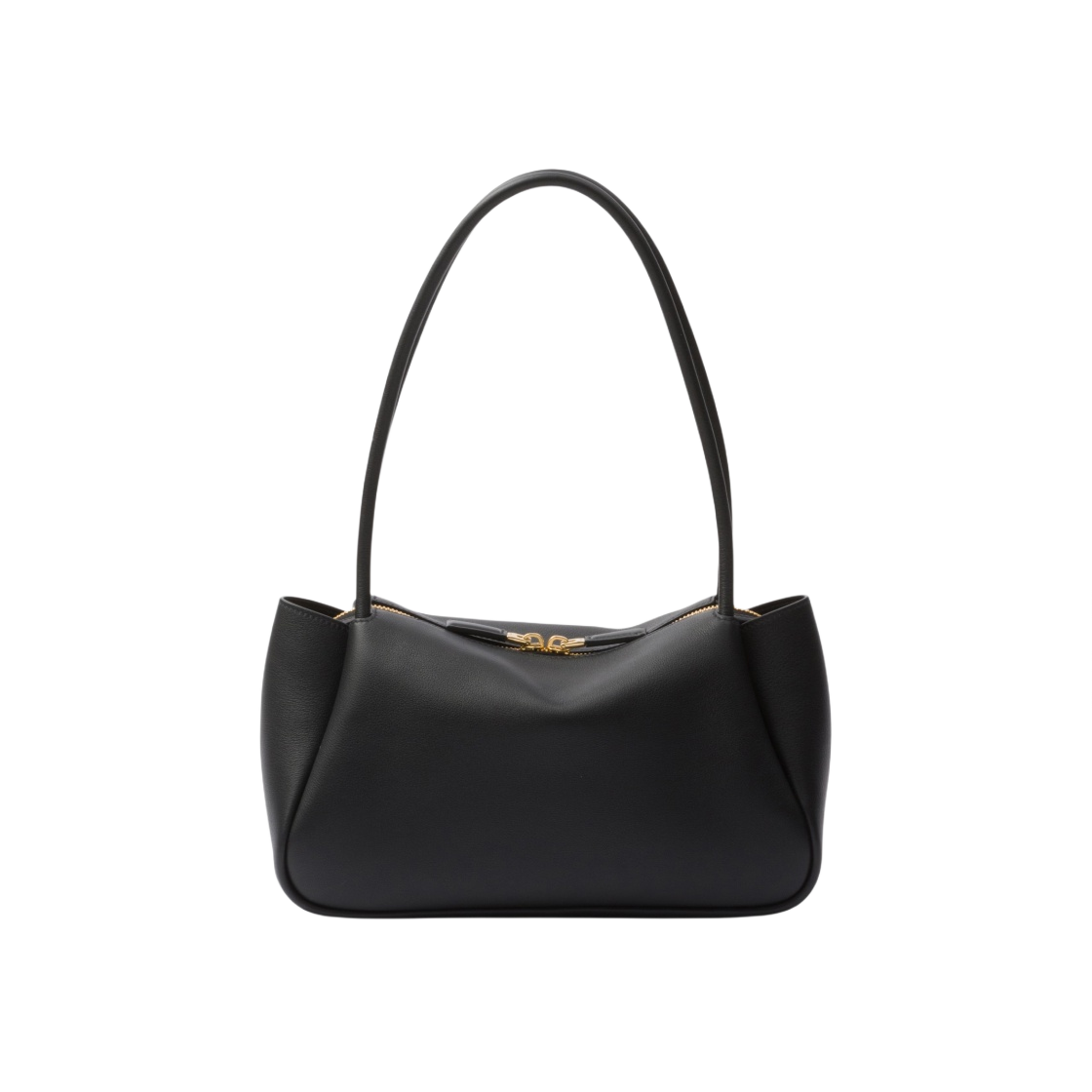 프라다 미디움 레더 핸드백 블랙(Prada Medium Leather Handbag Black) - 3
