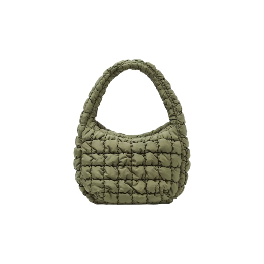 COS Quilted Mini Bag Khaki Green