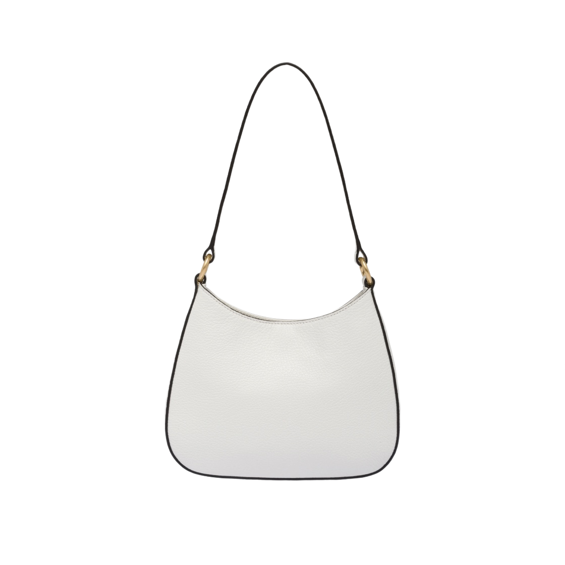 미우 미우 마드라스 가죽 숄더백 화이트(Miu Miu Madras Leather Shoulder Bag White) - 3
