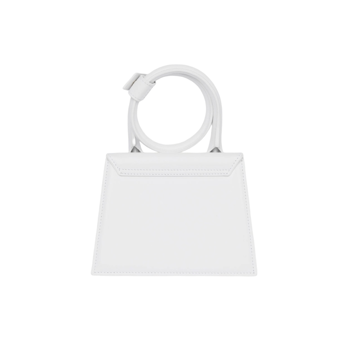 자크뮈스 르 치키토 노드 코일드 레더 핸드백 화이트(Jacquemus Le Chiquito Noeud Coiled Leather Handbag White) - 3