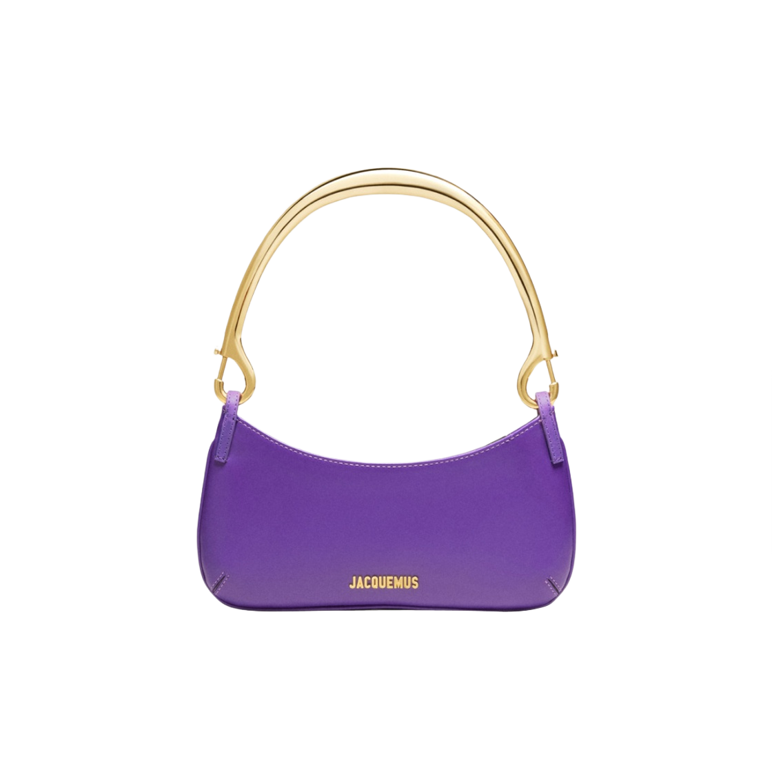 자크뮈스 르 비주 모스케통 카라비너 스트랩 숄더백 퍼플(Jacquemus Le Bisou Mousqueton Carabiner Strap Shoulder Bag Purple) - 1