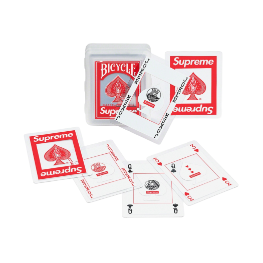 Supreme Bicycle Clear Playing Cards - 20FW
