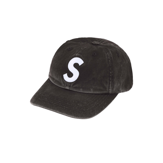 슈프림 벨벳 S 로고 6-패널 캡 블랙 - 20FW | Supreme | KREAM