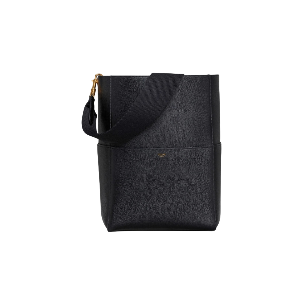 셀린느 소프트 그레인드 카프스킨 상글 버킷백 블랙(Celine Sangle Bucket Bag in Soft Grained Calfskin Black) - 1