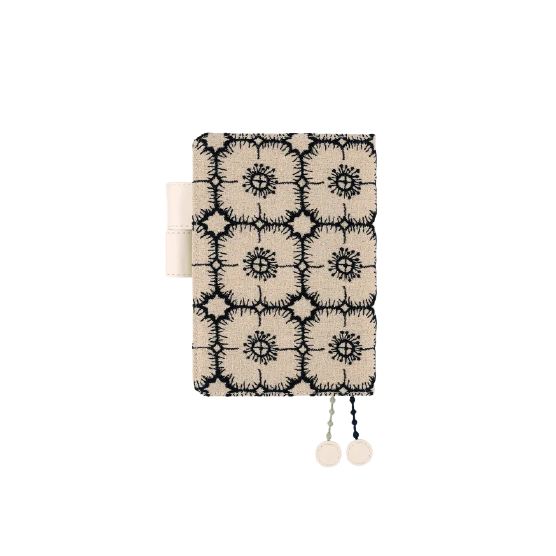 호보니치 테쵸 미나 페르호넨 아네모네 A6 커버 베이지(Hobonichi Techo Mina Perhonen Anemone A6 Cover Beige) - 4