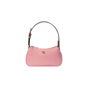 Gucci Aphrodite Mini Shoulder Bag Light Pink Leather