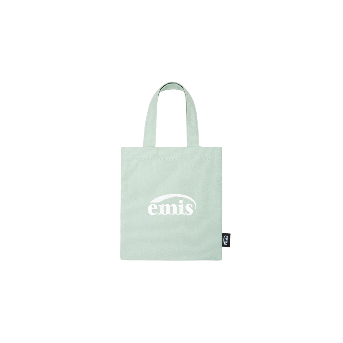 이미스 실버 로고 미니 에코백 민트(Emis Silver Logo Mini Eco Bag Mint)