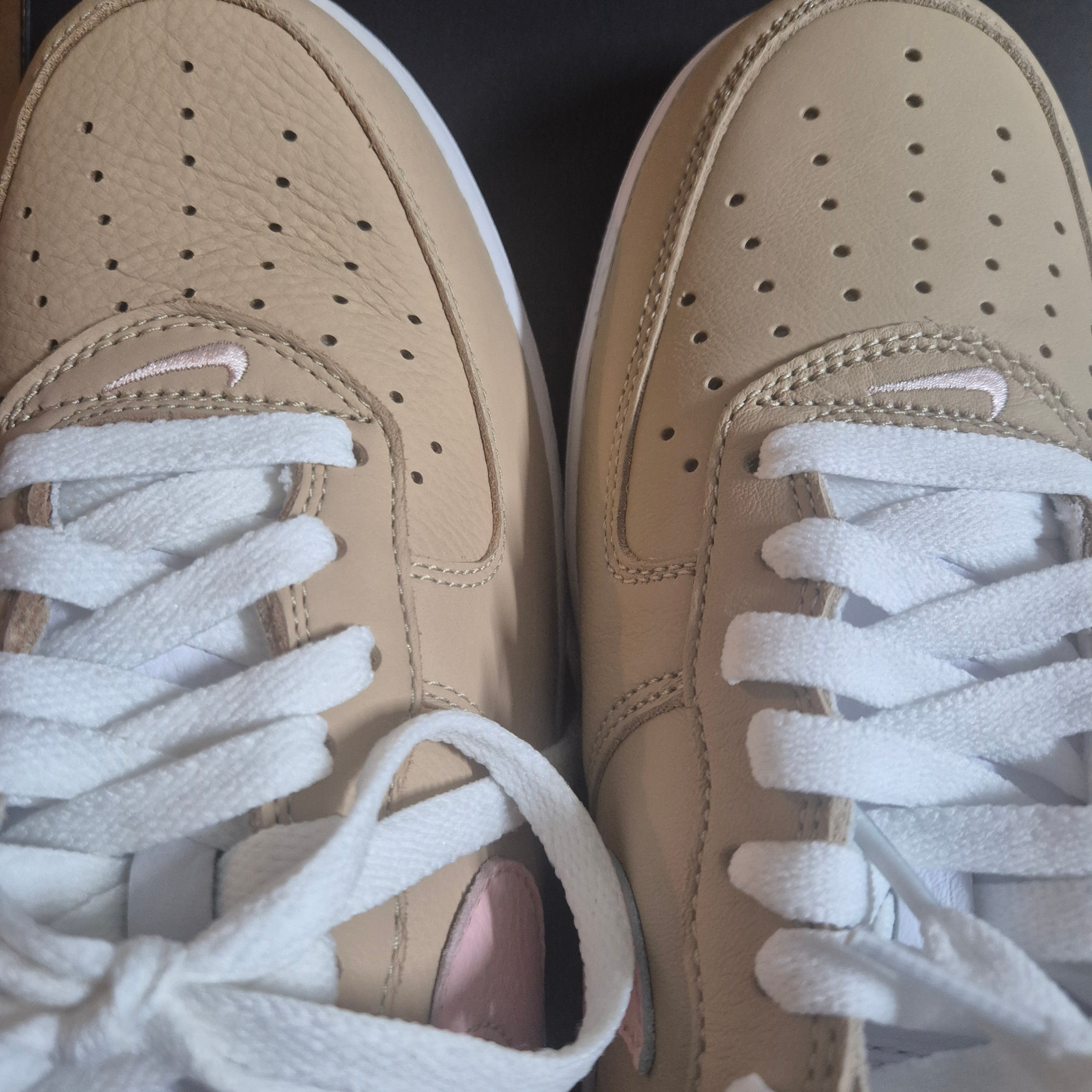 Nike Air Force 1 Low Linen 2016 - Kith Exclusive, Nike Air Force 1 Low Linen 2024 착용 스타일 - 2