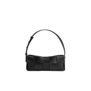 Bottega Veneta Small Brick Cassette Shoulder Bag Black