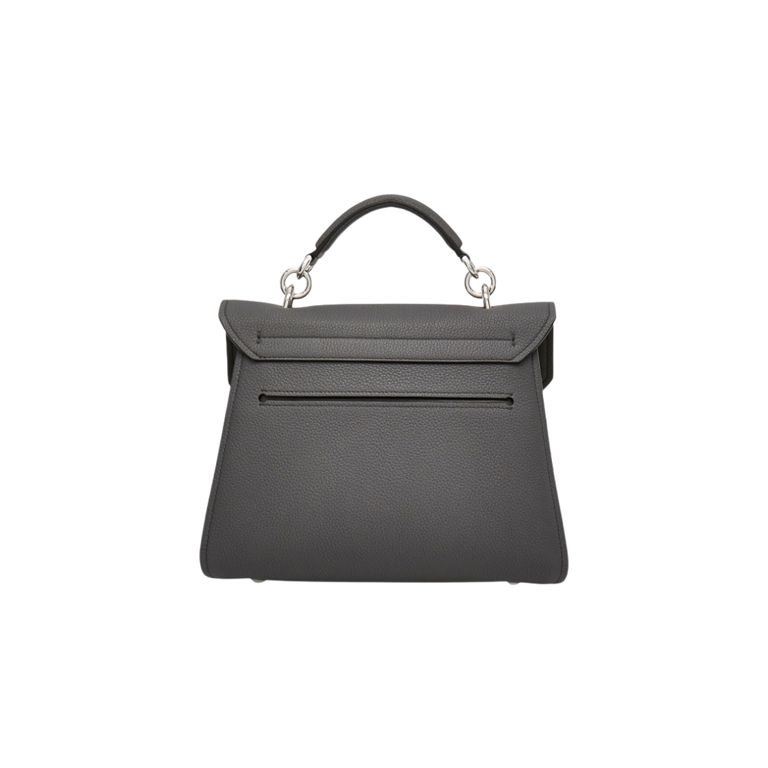 페라가모 스몰 간치니 탑 핸들백 다크 그레이(Ferragamo Small Gancini Top Handle Bag Dark Grey) - 3