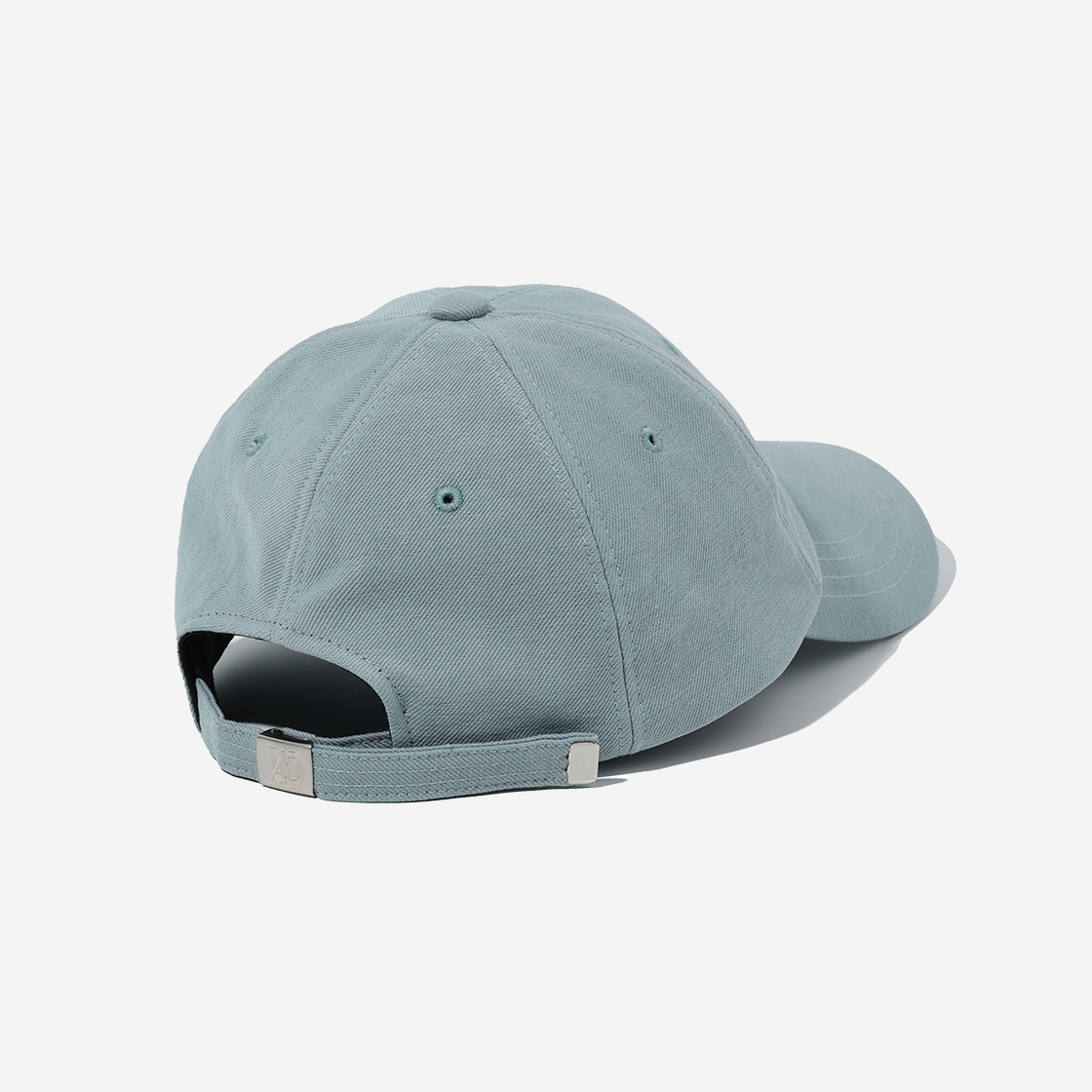 キャップ WOOALONG Signature Logo ball cap BLUE cap_logo_002bl Signature Logo ball cap - BLUE - 우알롱(WOOALONG)