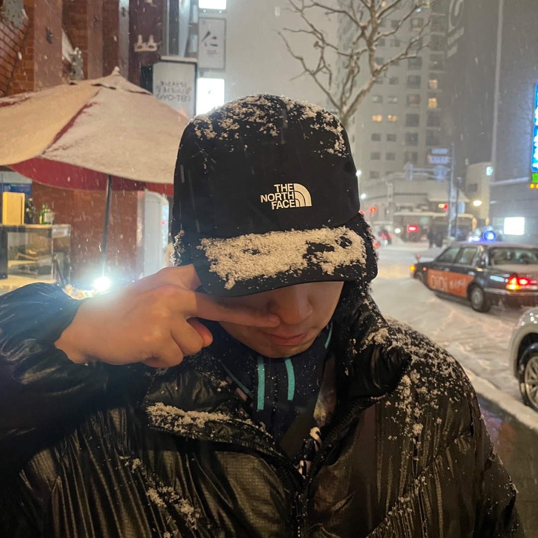 The North Face Drivent Earmuff Cap Black 착용 스타일
