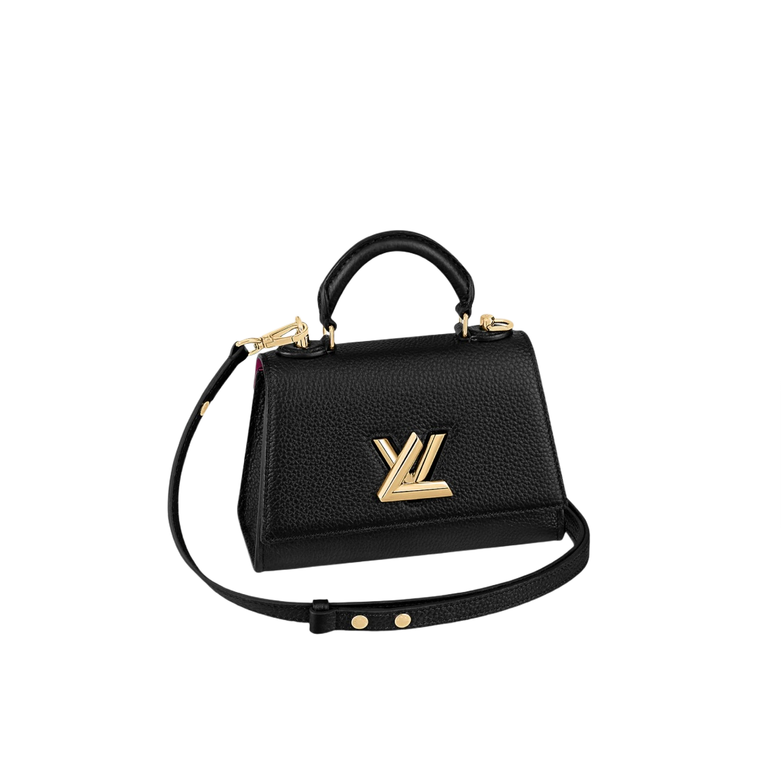 M59091 Louis Vuitton Twist One Handle BB Taurillon Black - 대표 이미지 #1