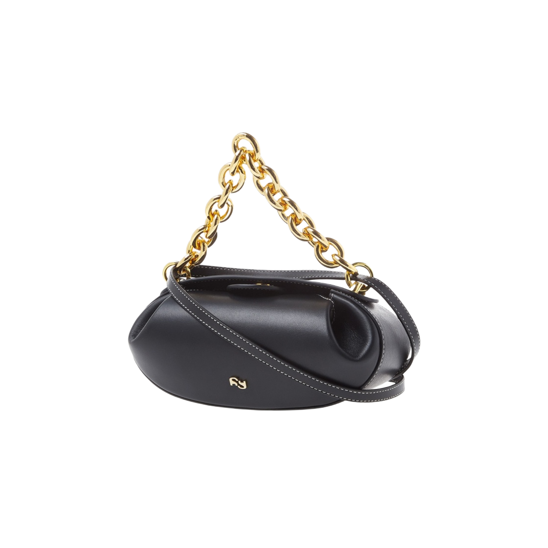 유제피 디너롤 숄더백 블랙(Yuzefi Dinner Roll Shoulder Bag Black) - 2