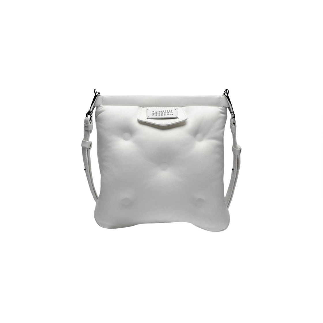 SB1WG0005P4300T1003 Maison Margiela Glam Slam Flat Pocket Bag White